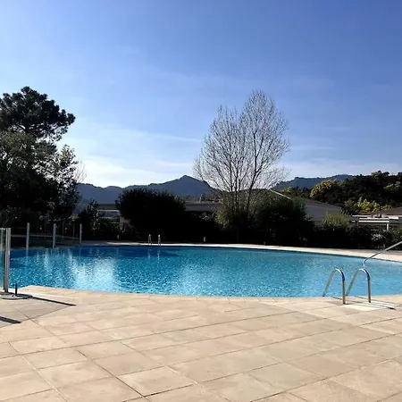 公寓 Beau 2p Au Calme Pres Du Golf Mandelieu